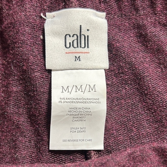 Cabi Pinot M’Leggings Skirted Leggings Style 3672 Medium - Picture 7 of 7